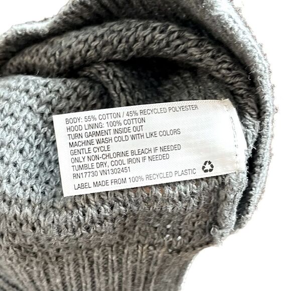 All In Motion Women’s Gray Knit Hoodie, Size XS, NWT - Picture 9 of 9